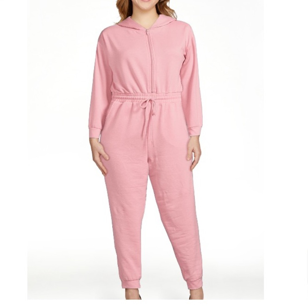 Hooded jumpsuit